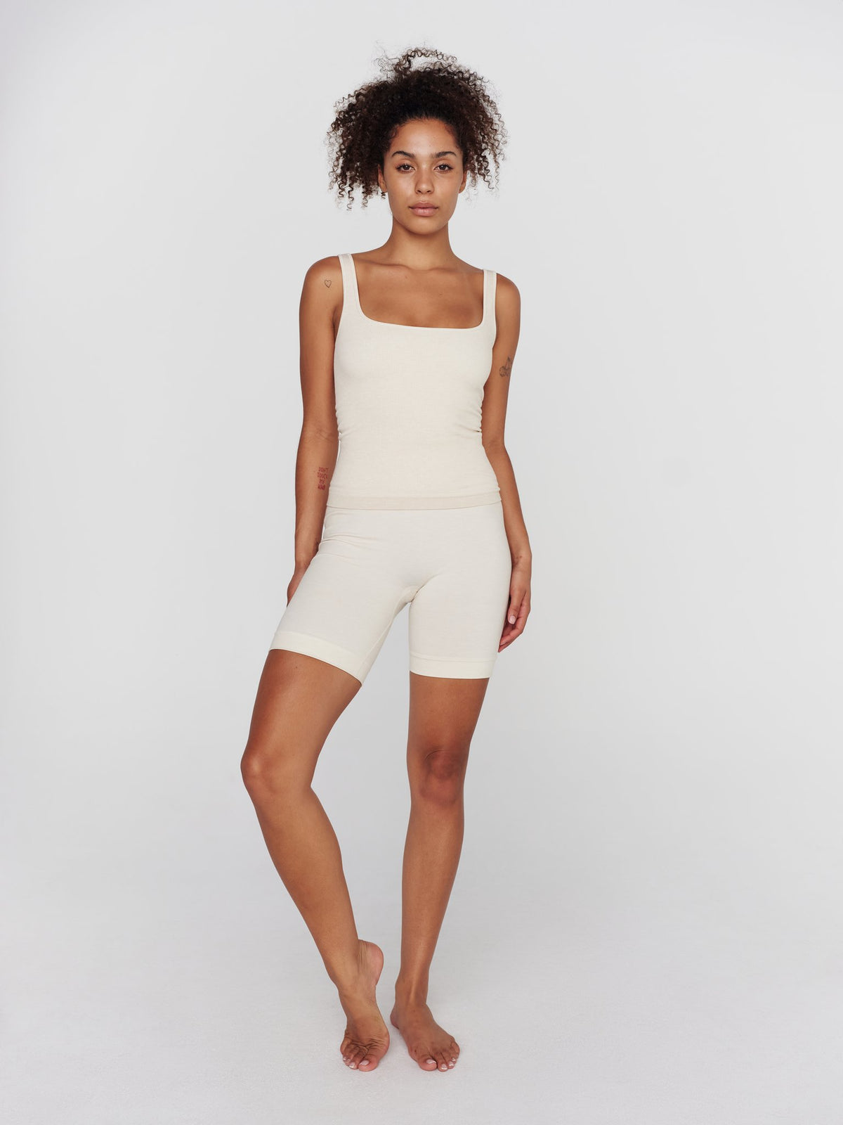 Base Shorts in Natural, front view