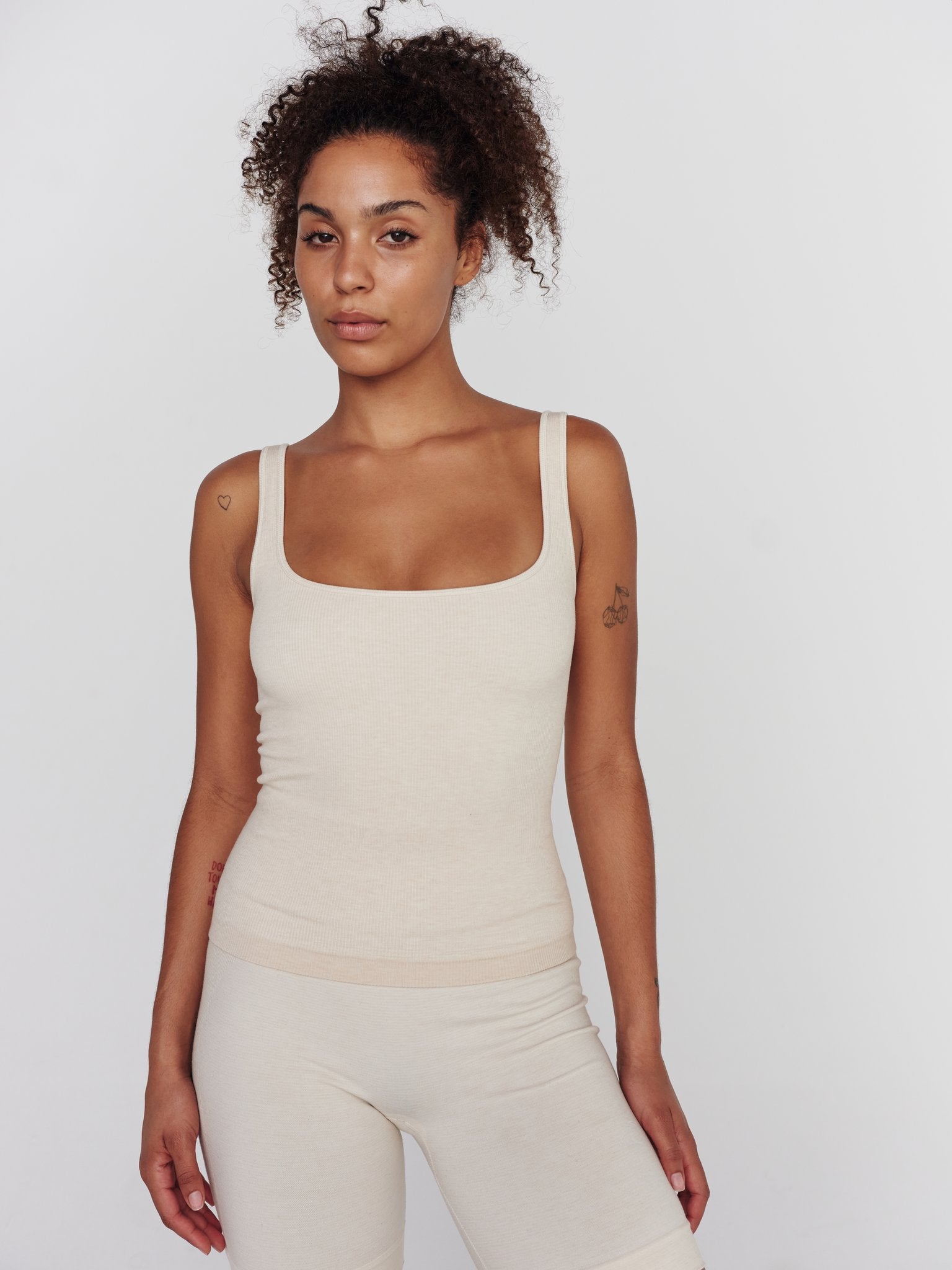 Core Tank Top - Natural
