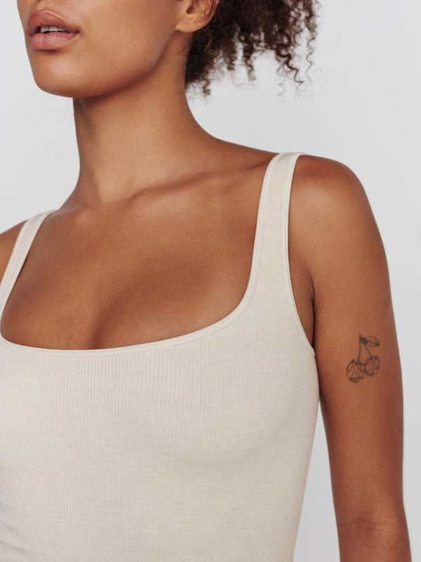 Core Tank Top - Natural